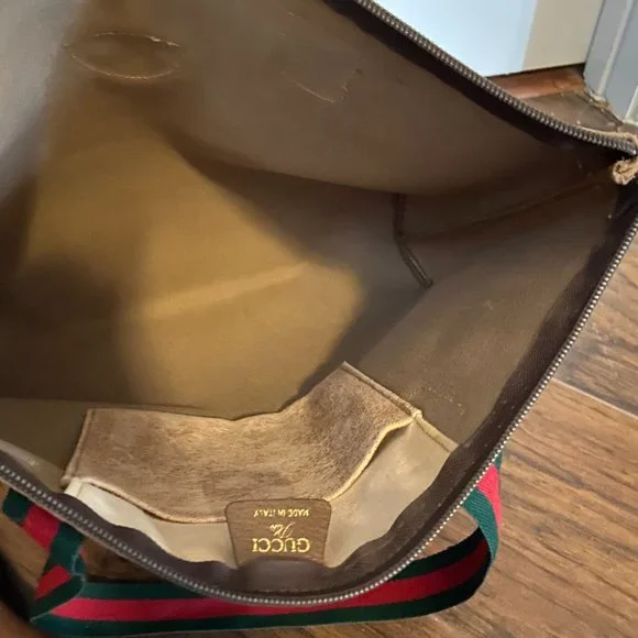 🛑  GUCCI Web Sherry Line GG Plus Tote - Picture 12 of 12